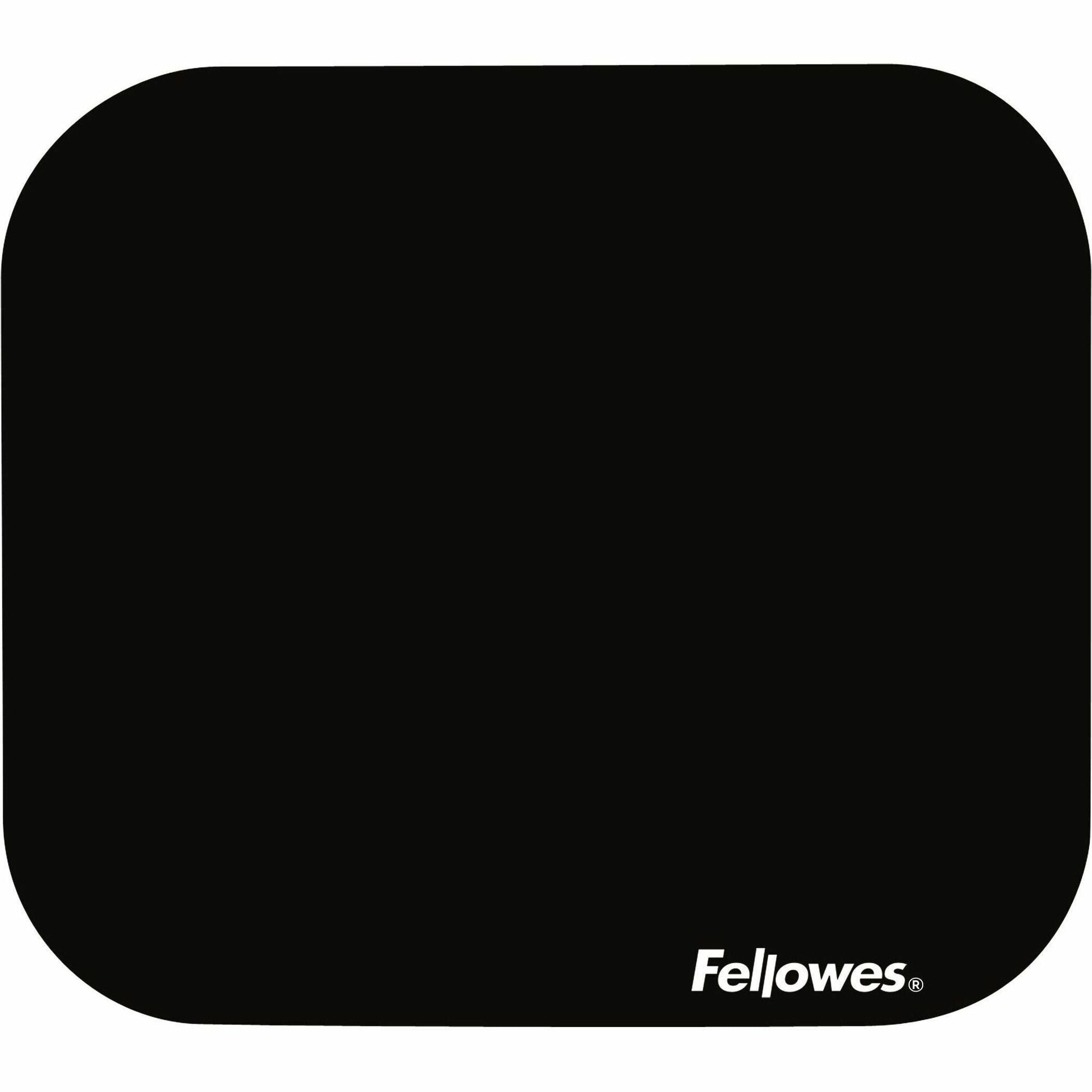 Polyester Mouse Pad, 9 x 8, Black