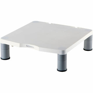 Standard Monitor Riser, For 21" Monitors, 13.38" x 13.63" x 2" to 4", Platinum/Graphite, Supports 60 lbs