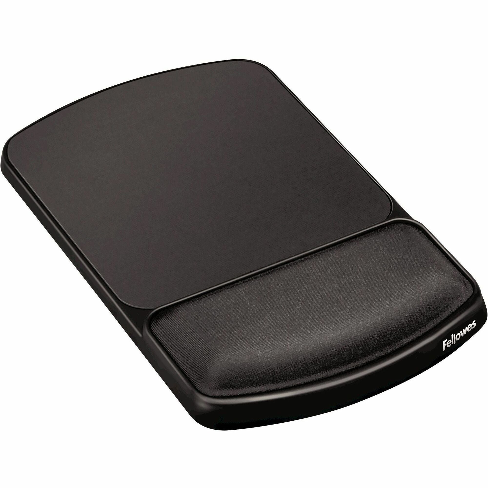 Gel Mouse Pad with Wrist Rest, 6.25 x 10.12, Graphite/Platinum
