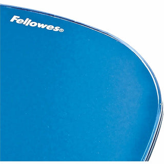 Gel Crystals Mouse Pad with Wrist Rest, 7.87 x 9.18, Blue