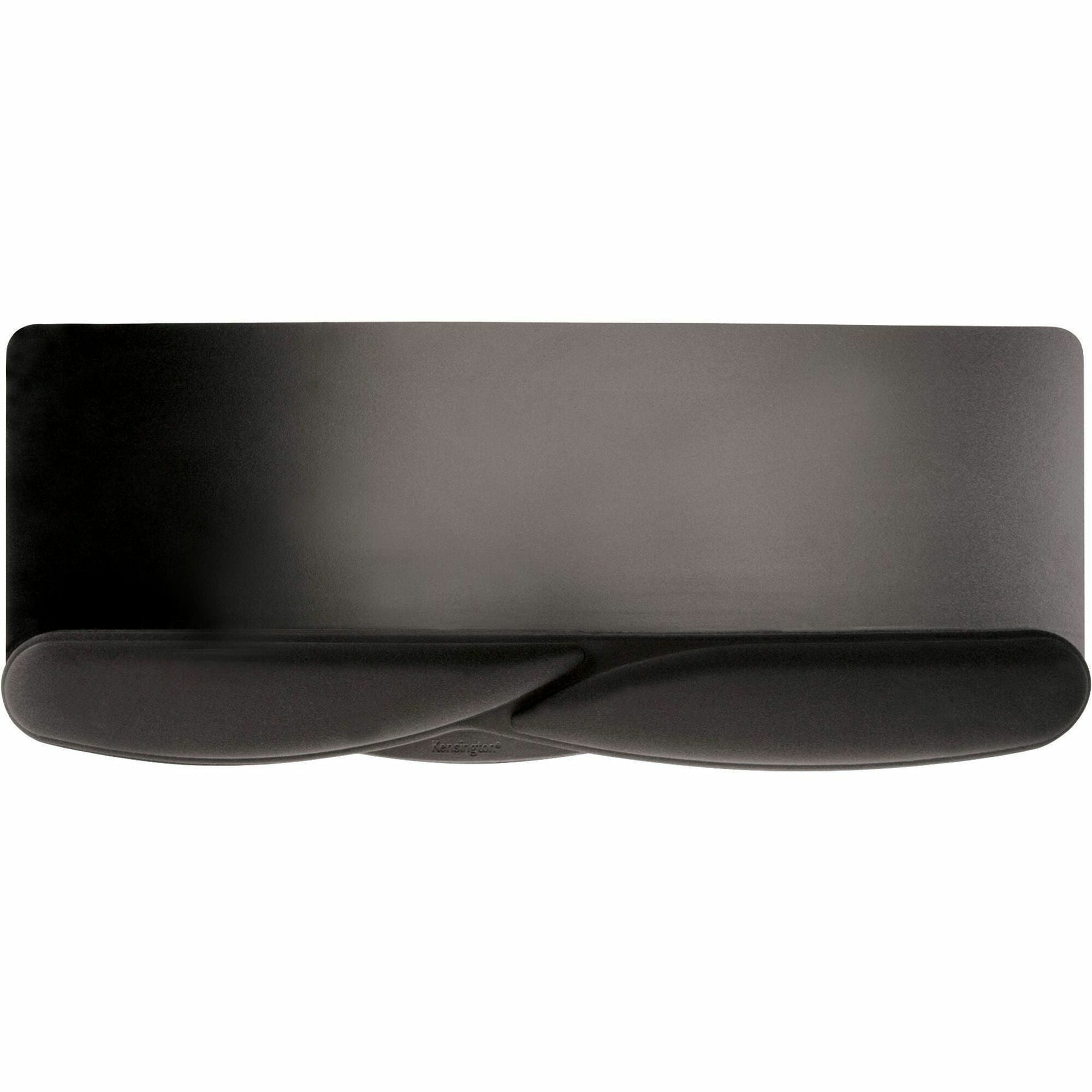 Kensington Extended Platform Wrist Support - 1.50" x 27.25" x 12.25" Dimension - Black - 1 Pack - 