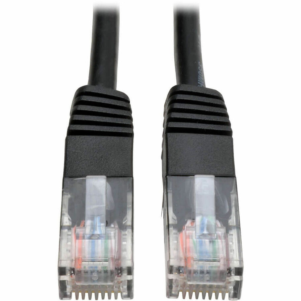CAT5e 350 MHz Molded Patch Cable, 25 ft, Black
