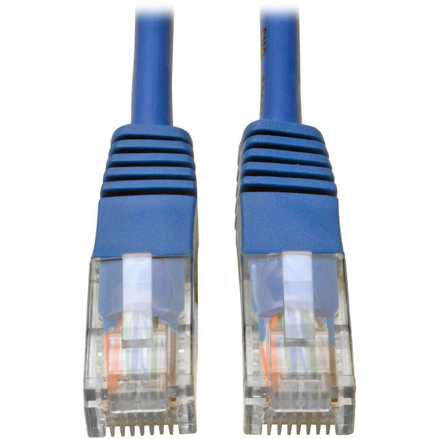CAT5e 350 MHz Molded Patch Cable, 25 ft, Blue