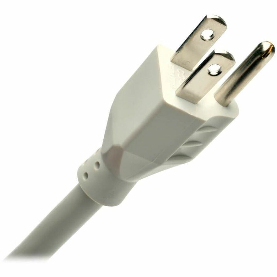 Protect It! Surge Protector, 7 AC Outlets, 12 ft Cord, 1,080 J, Light Gray