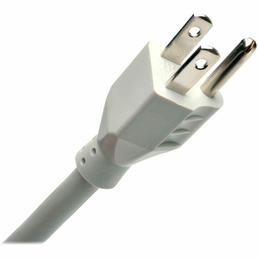 Protect It! Home Computer Surge Protector, 6 AC Outlets, 2 ft Cord, 180 J, Light Gray