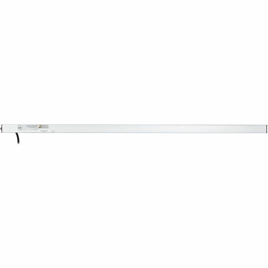 Vertical Power Strip, 16 Outlets, 15 ft Cord, Silver