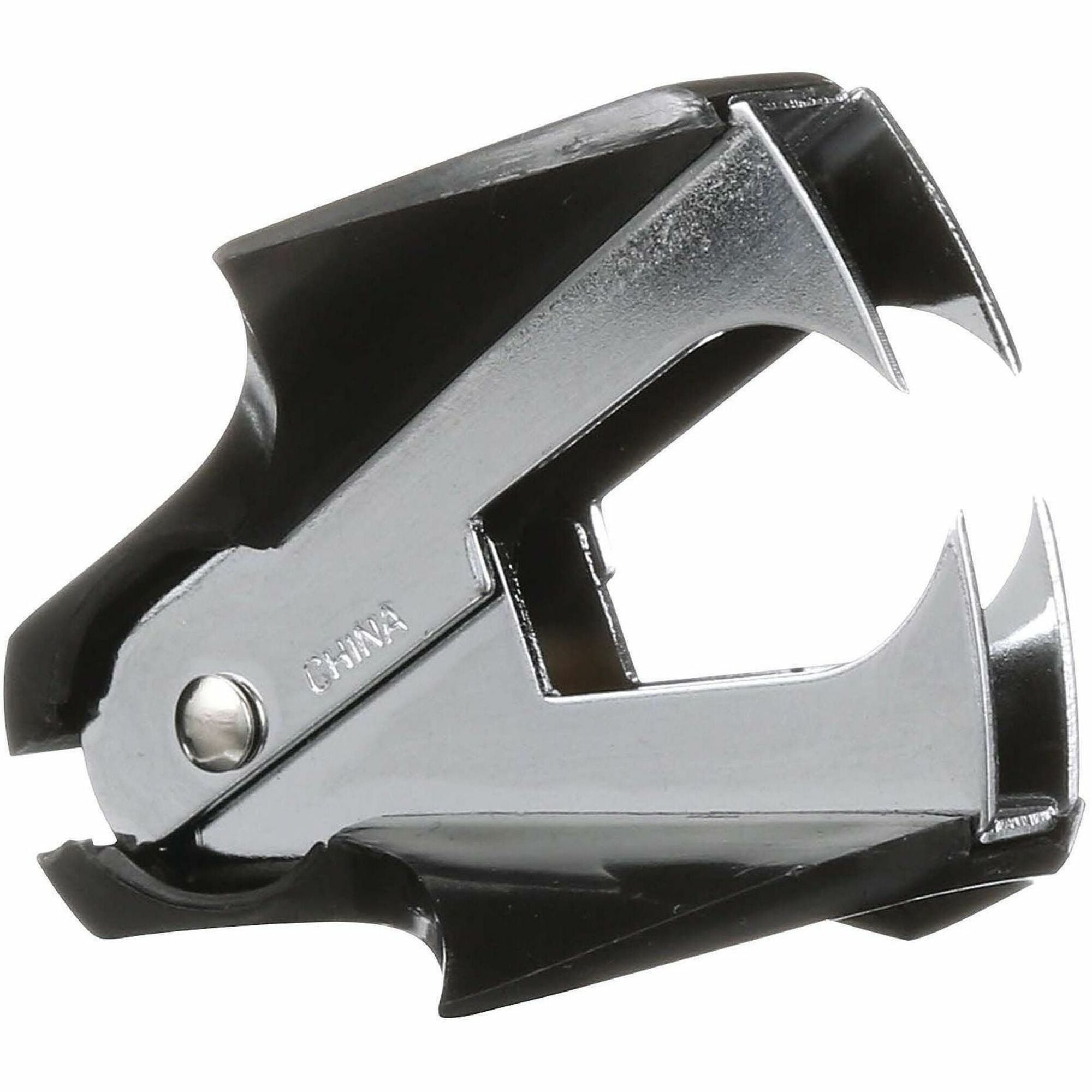 Deluxe Jaw-Style Staple Remover, Black