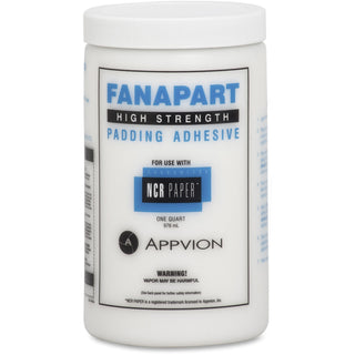 NCR Paper Fanapart Padding Adhesive - 1 quart - 1 Each - 