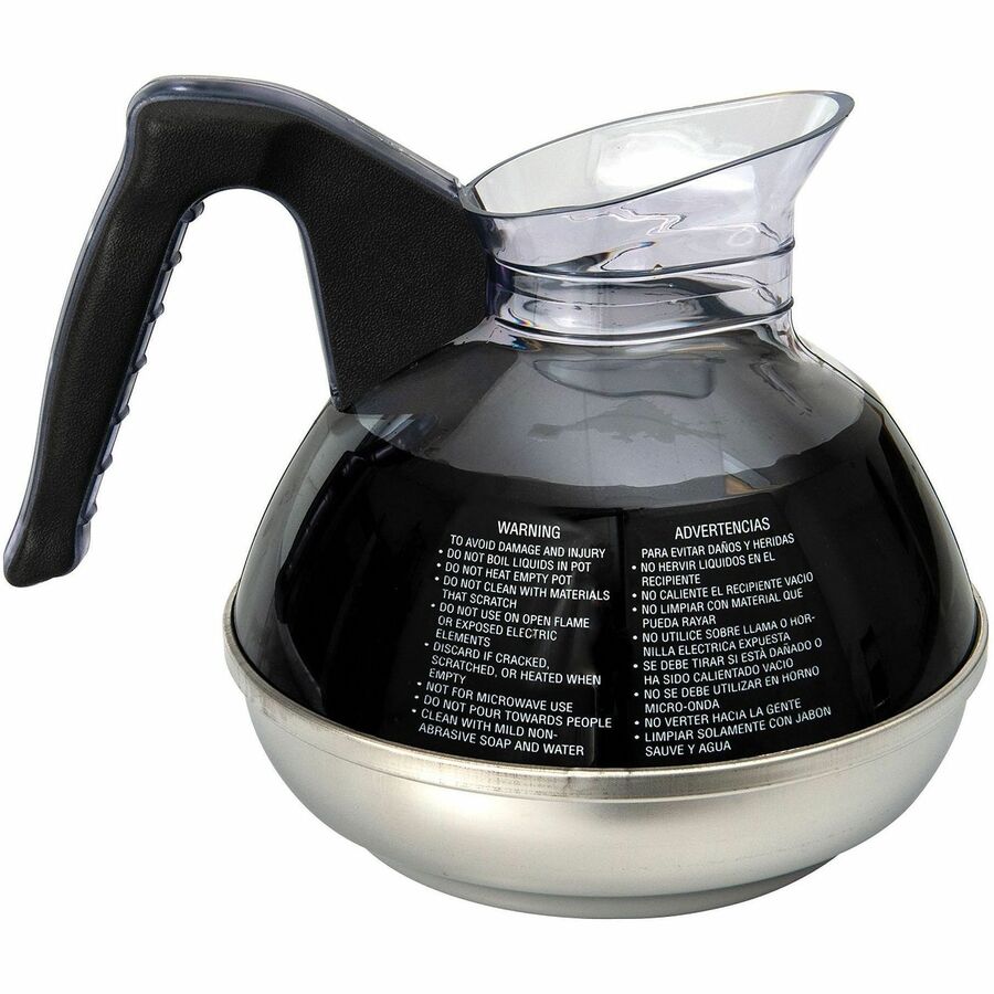 BUNN Easy Pour Bunn-O-Matic 12-Cup Unbreakable Decanter, Sold as 1 Each