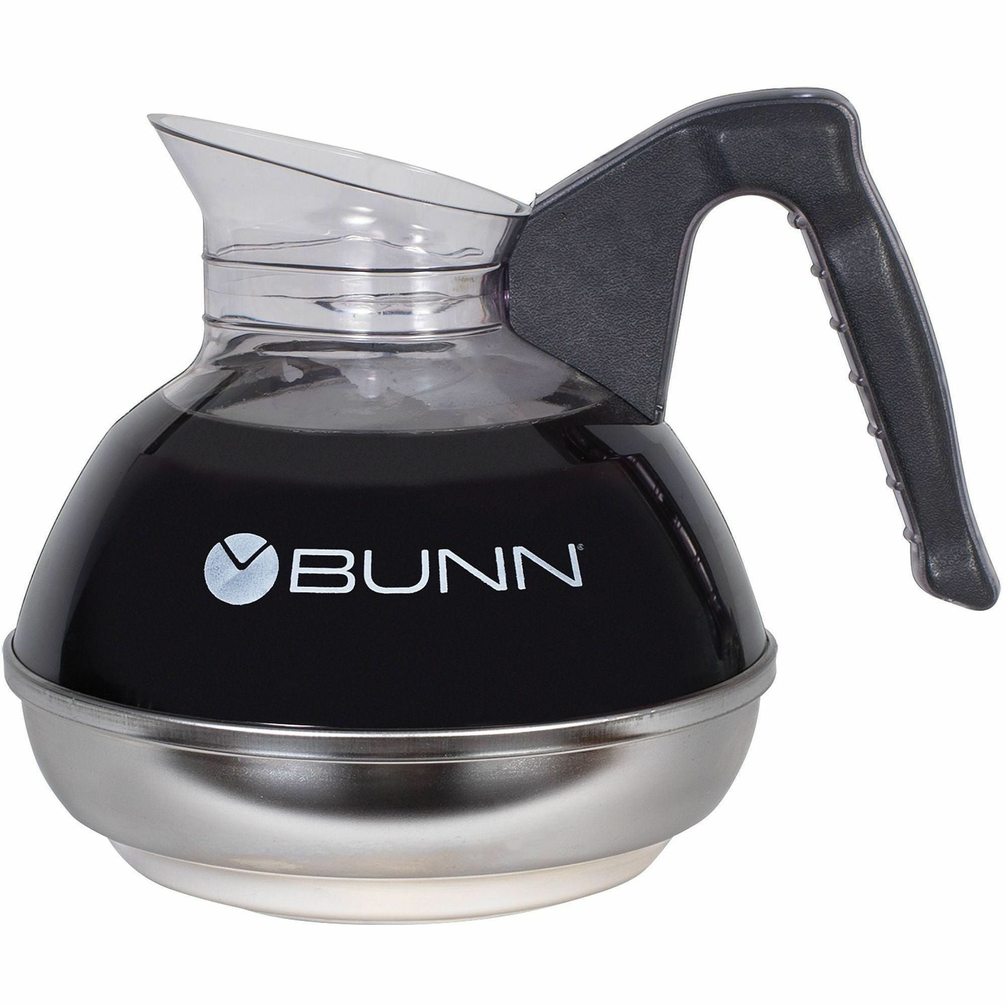 BUNN Easy Pour Bunn-O-Matic 12-Cup Unbreakable Decanter, Sold as 1 Each