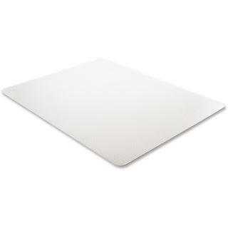 EconoMat Occasional Use Chair Mat, Low Pile Carpet, Flat, 46 x 60, Rectangle, Clear