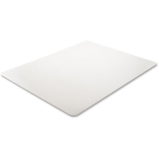 EconoMat Occasional Use Chair Mat, Low Pile Carpet, Flat, 46 x 60, Rectangle, Clear