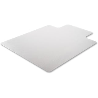 DuraMat Moderate Use Chair Mat for Low Pile Carpet, 46 x 60, Wide Lipped, Clear
