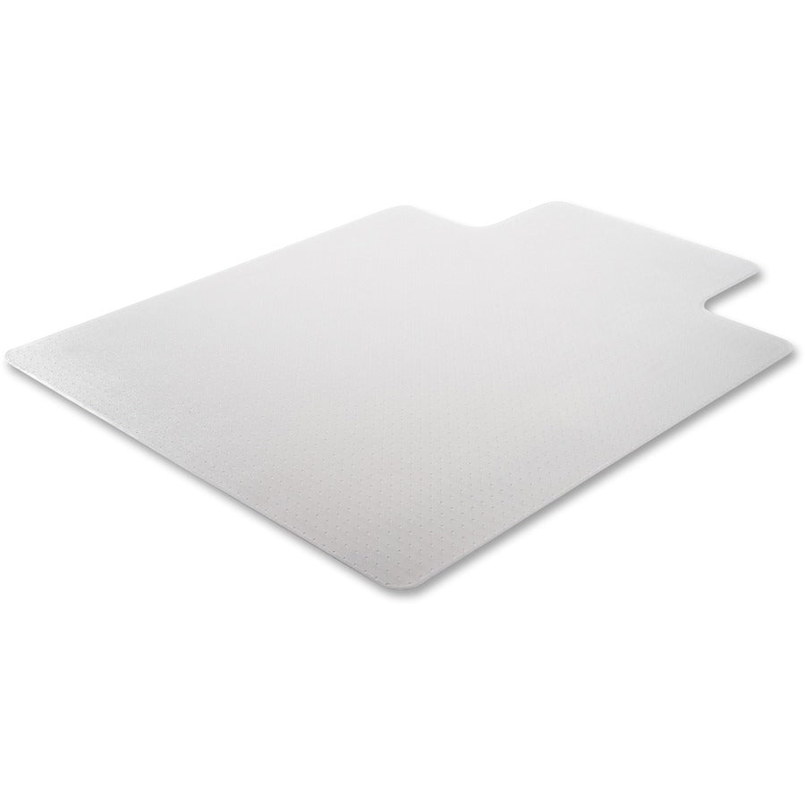 DuraMat Moderate Use Chair Mat for Low Pile Carpet, 46 x 60, Wide Lipped, Clear