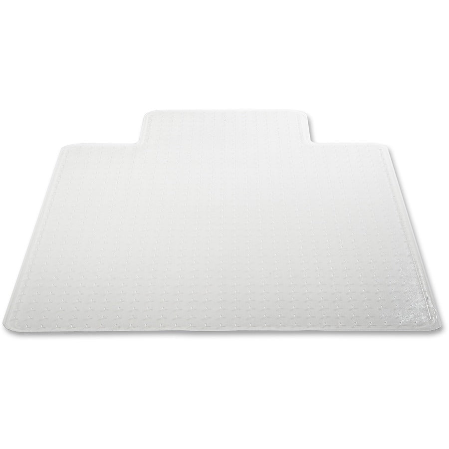 DuraMat Moderate Use Chair Mat for Low Pile Carpet, 46 x 60, Wide Lipped, Clear