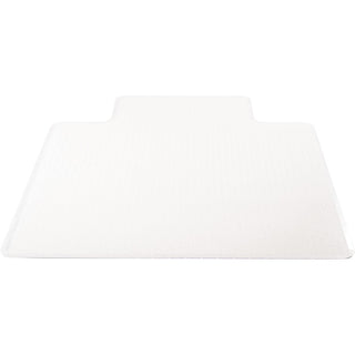 ExecuMat All Day Use Chair Mat for High Pile Carpet, 45 x 53, Wide Lipped, Clear