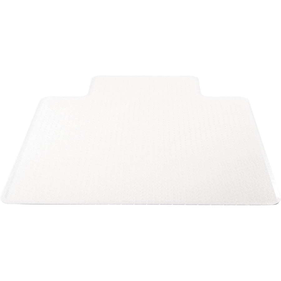 ExecuMat All Day Use Chair Mat for High Pile Carpet, 45 x 53, Wide Lipped, Clear