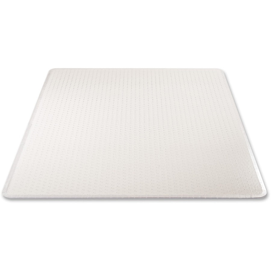 Deflecto ExecuMat for Carpet - Carpeted Floor - 60" Length x 60" Width x 0.333" Thickness - Vinyl - Clear - 1Each