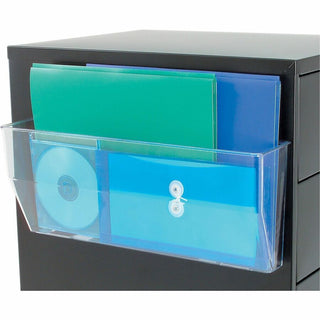 Magnetic DocuPocket Wall File, Legal/Letter Size, 15" x 3" x 6.38", Clear