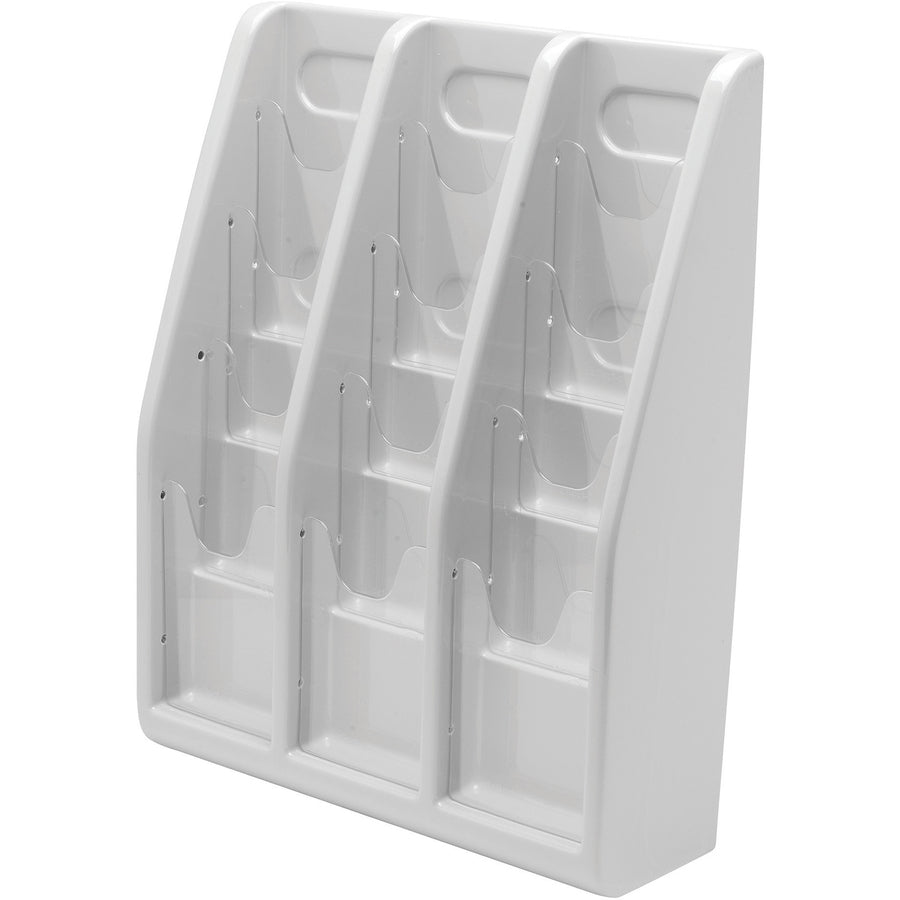 deflecto-multi-compartment-literature-display-12-pockets-198-height-x-158-width-x-5-depthdesktop-durable-lightweight-gray-plastic-1-each_def52809 - 6