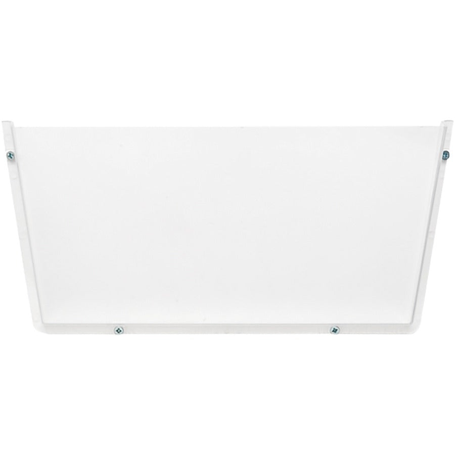 Unbreakable DocuPocket Wall File, Letter Size, 14.5" x 3" x 6.5", Clear