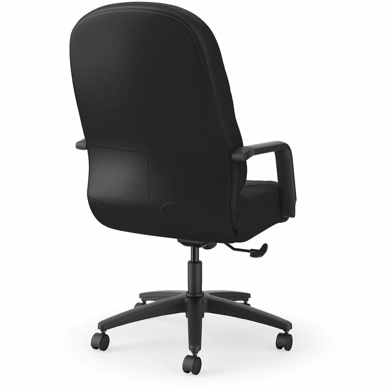 Pillow-Soft 2090 Series Executive High-Back Swivel/Tilt Chair, Supports Up to 300 lb, 16.75" to 21.25" Seat Height, Black