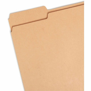 Colored File Folders, 1/3-Cut Tabs: Assorted, Letter Size, 0.75" Expansion, Assorted Colors, 100/Box