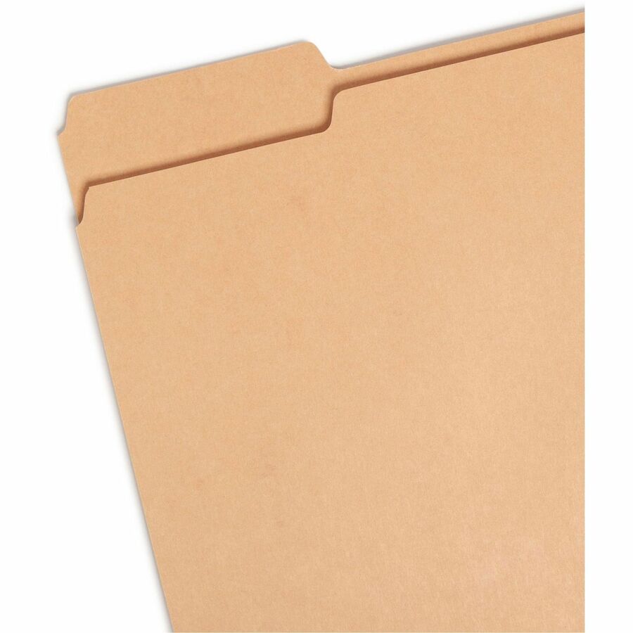 Colored File Folders, 1/3-Cut Tabs: Assorted, Letter Size, 0.75" Expansion, Assorted Colors, 100/Box