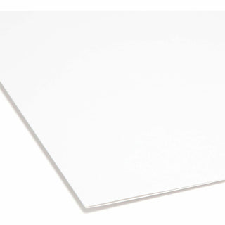 Reinforced Top Tab Colored File Folders, 1/3-Cut Tabs: Assorted, Letter Size, 0.75" Expansion, White, 100/Box