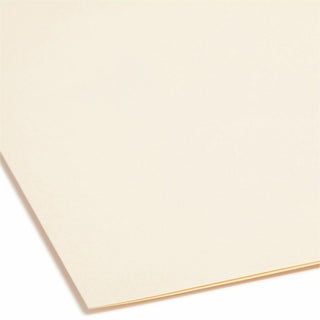 Top Tab Fastener Folders, Guide-Height 2/5-Cut Tabs, 0.75" Expansion, 2 Fasteners, Letter Size, 11-pt Manila, 50/Box