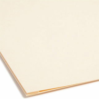 Top Tab Manila Expansion Fastener Folders, 1.5" Expansion, 2 Fasteners, Letter Size, Manila Exterior, 50/Box