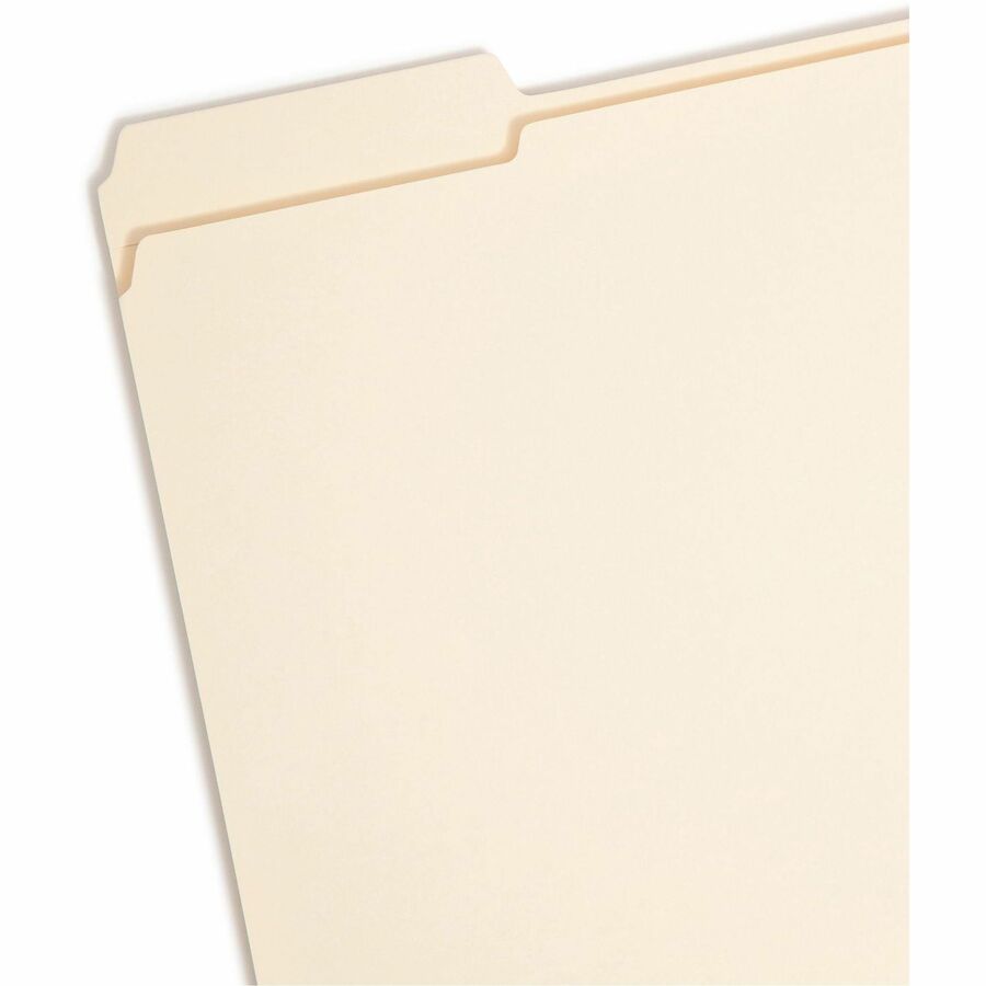 Top Tab Manila Expansion Fastener Folders, 1.5" Expansion, 2 Fasteners, Letter Size, Manila Exterior, 50/Box