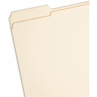 Top Tab Manila Expansion Fastener Folders, 1.5" Expansion, 2 Fasteners, Letter Size, Manila Exterior, 50/Box