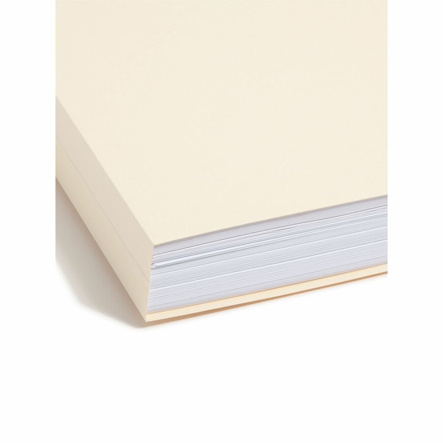 Top Tab Manila Expansion Fastener Folders, 1.5" Expansion, 2 Fasteners, Letter Size, Manila Exterior, 50/Box