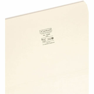 Manila File Folders, Straight Tabs, Legal Size, 0.75" Expansion, Manila, 100/Box