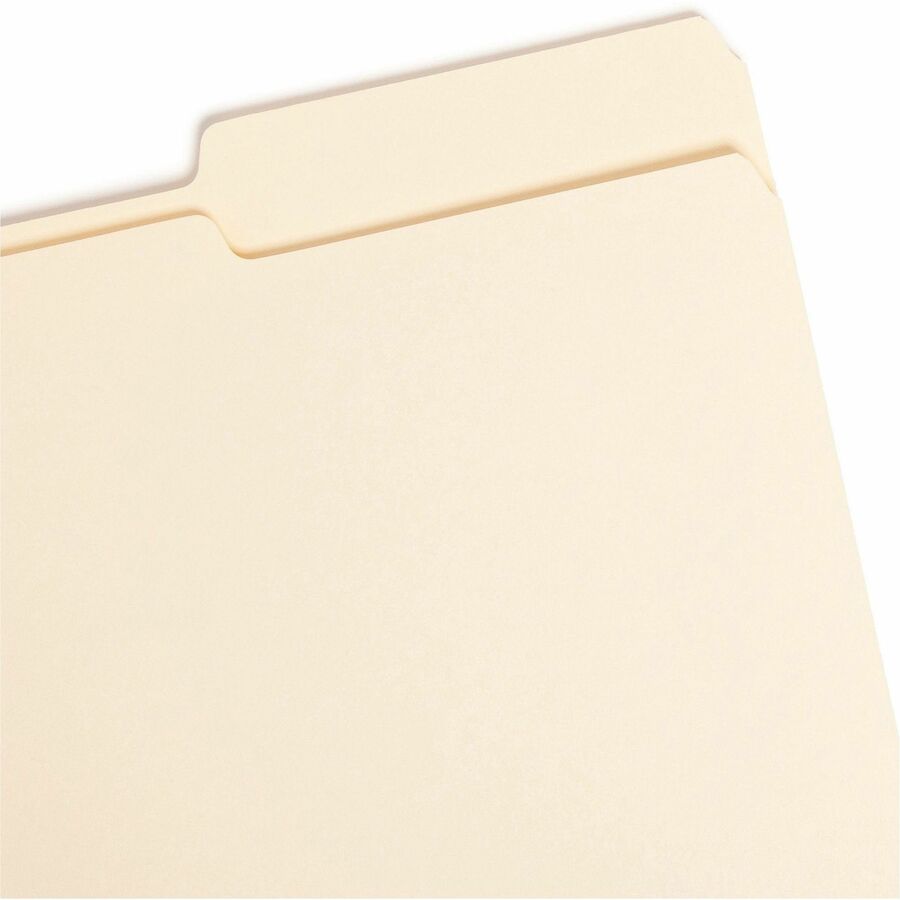 Manila File Folders, 1/3-Cut Tabs: Right Position, Legal Size, 0.75" Expansion, Manila, 100/Box