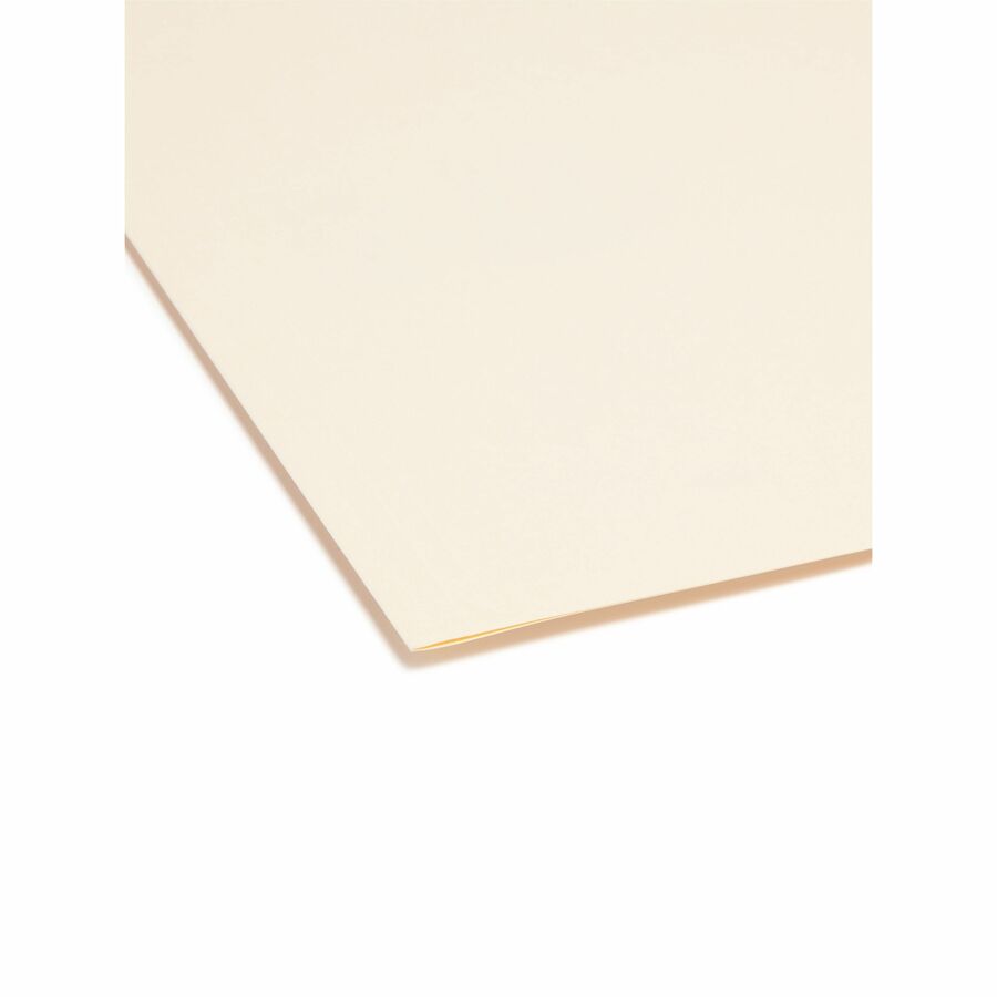 Manila Guide Height Systems File Folders, 2/5-Cut Tabs: Right of Center, Legal Size, 0.75" Expansion, Manila, 100/Box