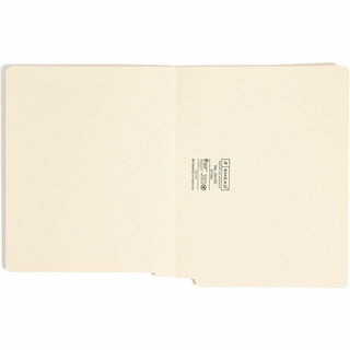 Heavyweight Manila End Tab Folders, 9.5" High Front, Straight 1-Ply Tabs, Letter Size, 0.75" Expansion, Manila, 100/Box