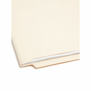 Heavyweight Manila End Tab Folders, 9" High Front, Straight Tabs, Letter Size, 0.75" Expansion, Manila, 100/Box