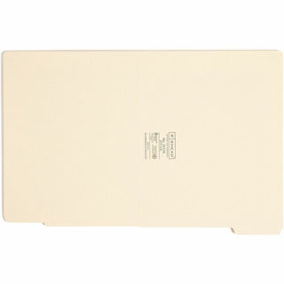 Heavyweight Manila End Tab Folders, 9" High Front, 1/3-Cut Tabs: Assorted, Letter, 0.75" Expansion, Manila, 100/Box