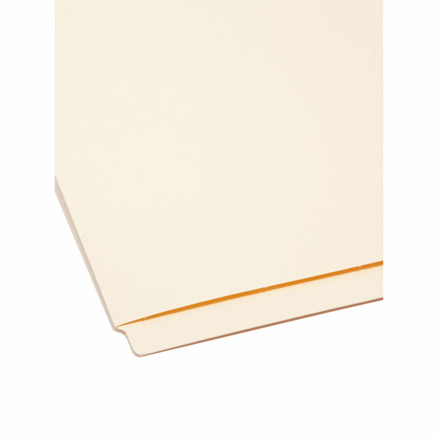 Heavyweight Manila End Tab Conversion File Folders, Straight Tabs, Letter Size, 0.75" Expansion, Manila, 100/Box