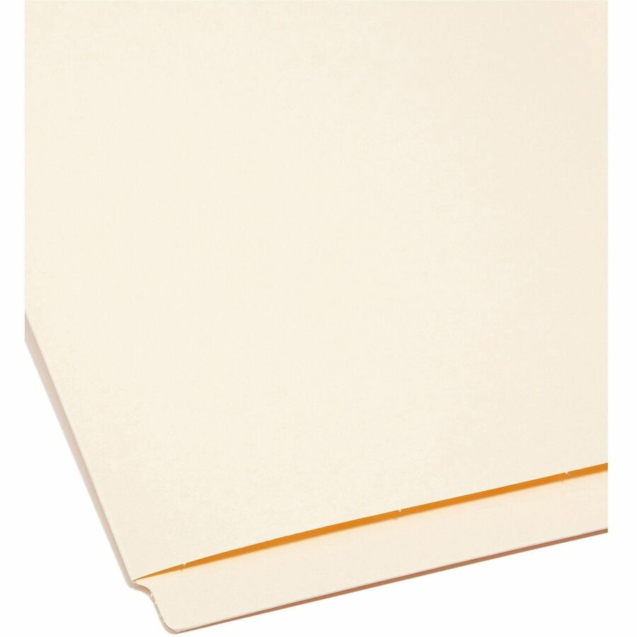 Heavyweight Manila End Tab Conversion File Folders, Straight Tabs, Letter Size, 0.75" Expansion, Manila, 100/Box