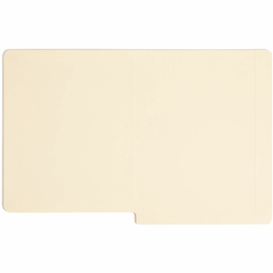 Heavyweight Manila End Tab Conversion File Folders, Straight Tabs, Letter Size, 0.75" Expansion, Manila, 100/Box