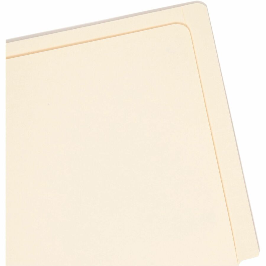 Heavyweight Manila End Tab Conversion File Folders, Straight Tabs, Letter Size, 0.75" Expansion, Manila, 100/Box