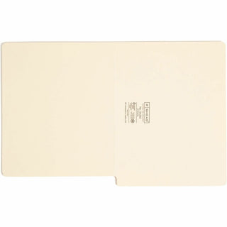 Extended End Tab Manila Folders, Straight Tabs, Letter Size, 0.75" Expansion, Manila, 100/Box