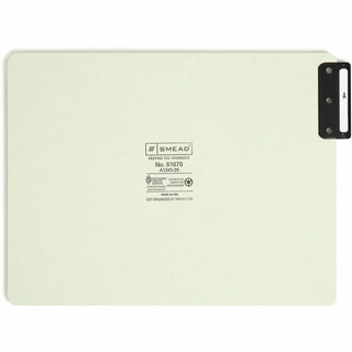 Smead 100% Recycled Filing Guides with Vertical Extra-Wide Blank Tab - Printed Tab(s) - Character - A-Z - 25 Tab(s)/Set0.50" Tab Width - Letter - Gray Metal, Green Pressboard Tab(s) - Recycled - 25 / Set