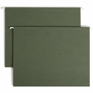 Hanging Folders, Letter Size, Standard Green, 25/Box