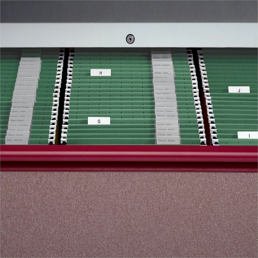 Hanging Folders, Letter Size, 1/3-Cut Tabs, Standard Green, 25/Box