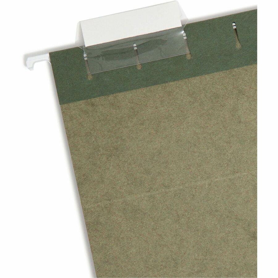 Hanging Folders, Letter Size, 1/5-Cut Tabs, Standard Green, 25/Box