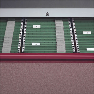 Hanging Folders, Letter Size, 1/5-Cut Tabs, Standard Green, 25/Box